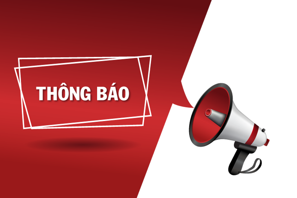 Thông báo về việc báo gia máy xét nghiệm sinh hoá