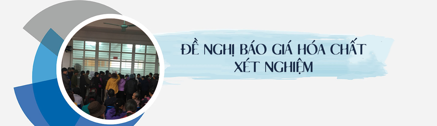 Mời thầu mua sắm vật tư y tế